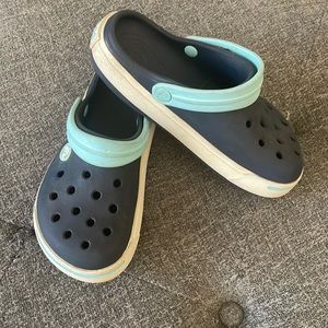 Kids Navy/Aqua Crocband Clog CROCS 12/13